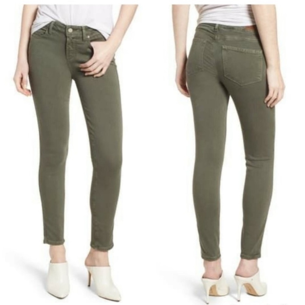 Paige Olive Skinny Jeans
